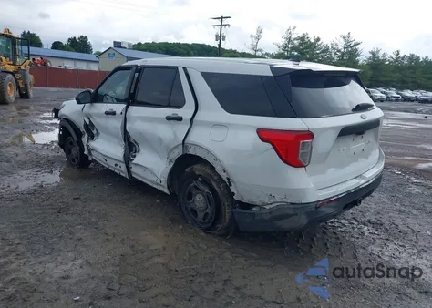 2020 Ford Police Interceptor z USA, uszkodzony, nr VIN 1FM5K8AB7LGA20123